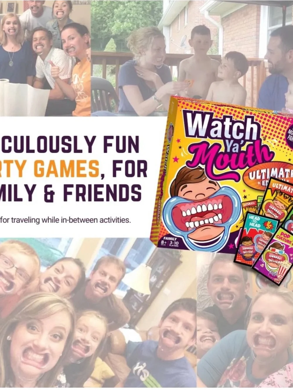Watch Ya Mouth Ultimate Edition Party Game NWT